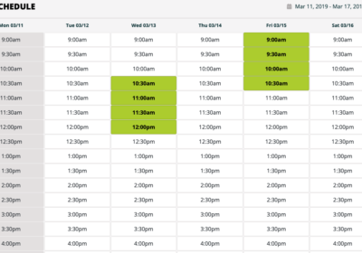 Contractor Appointments Dashboard